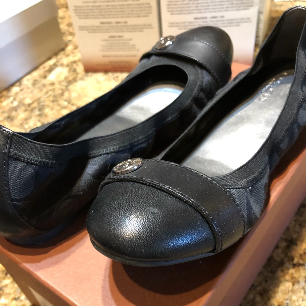 Coach ballet flats